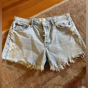 Agolde Parker long shorts